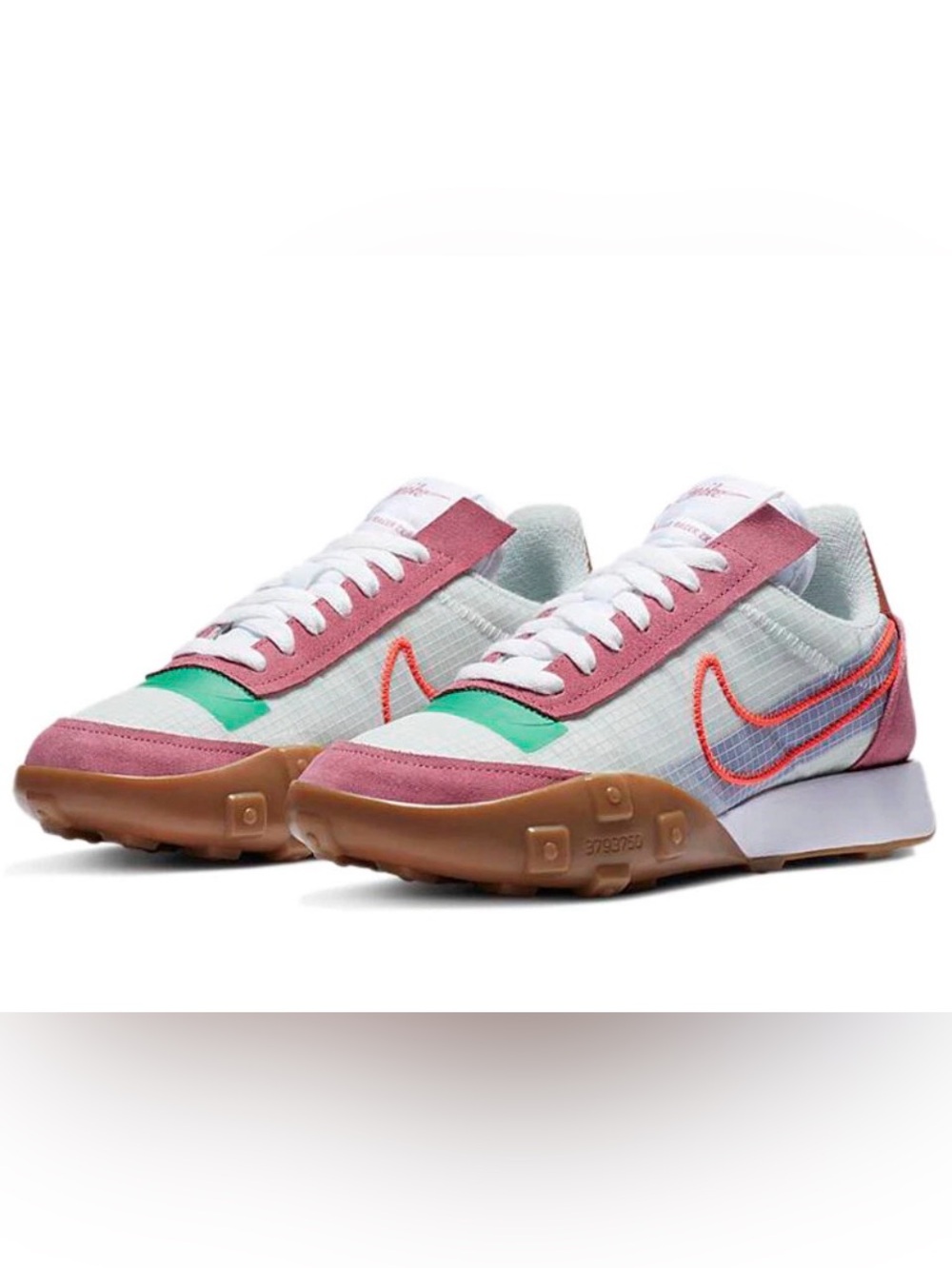 Nike Waffle Racer 2X Desert Berry Crimson Womens Size 10